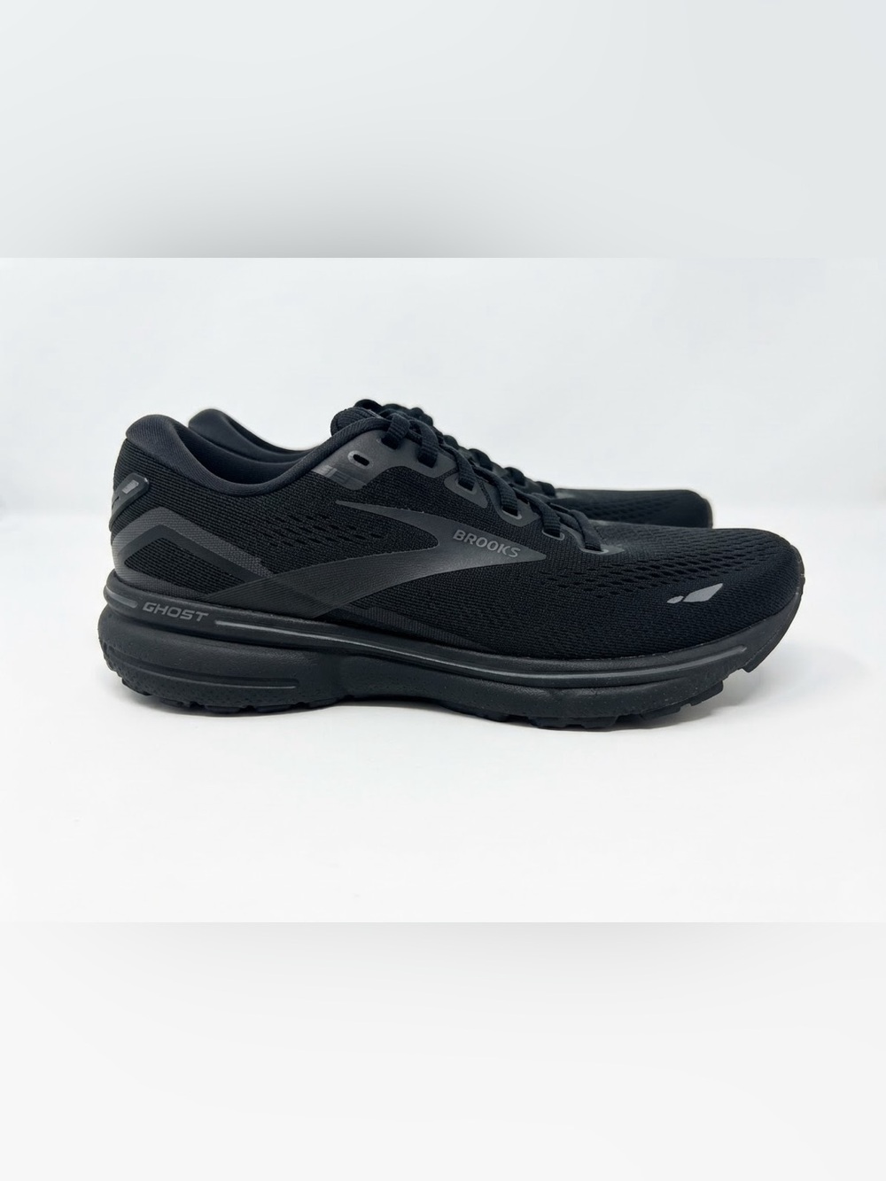 Brooks Ghost 15 Black Running Shoes Sneakers Women's Size 8 Medium B